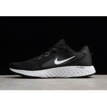 Nike Epic React Flyknit Black White and WoSize AA1625-001 Shoes